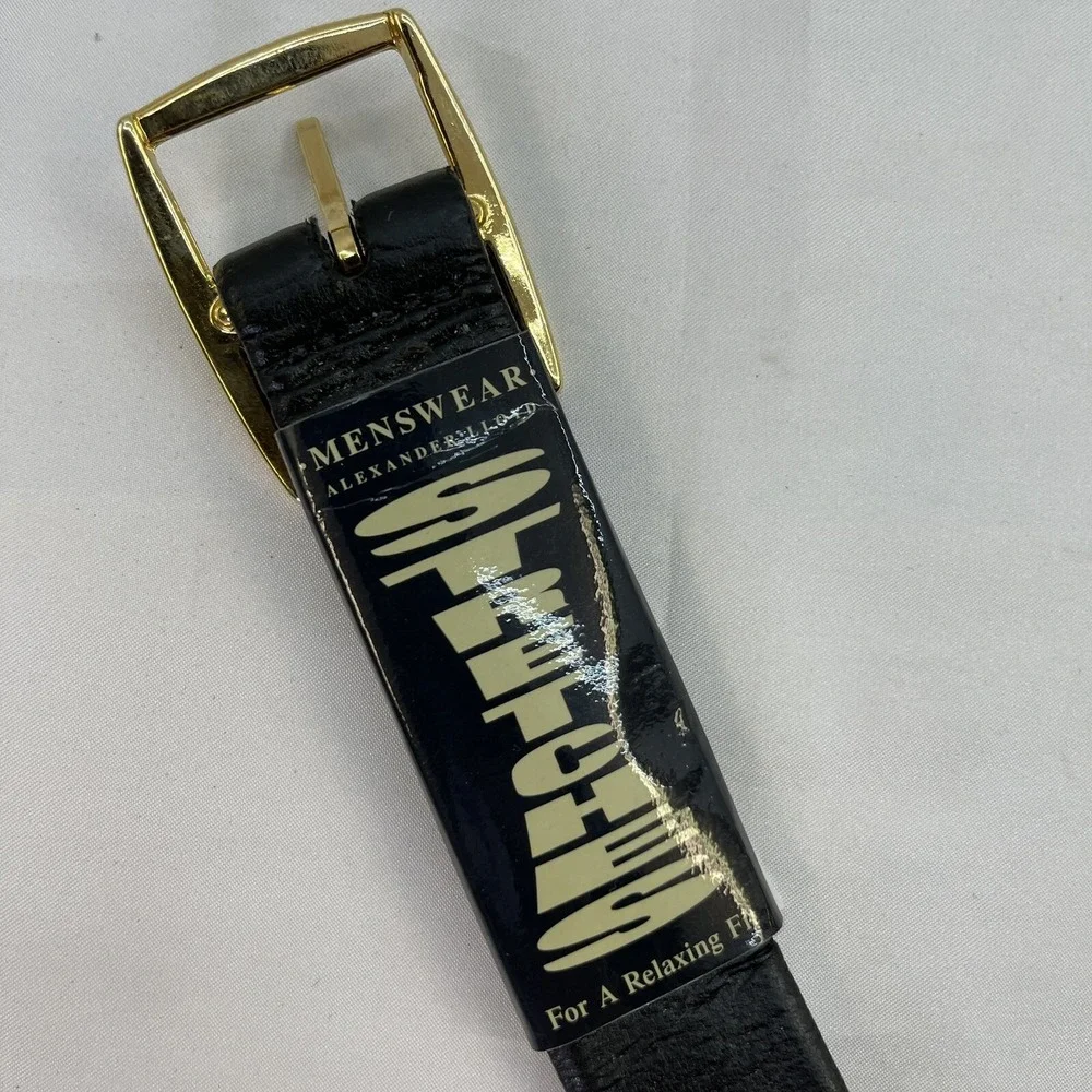 Alexander Lloyd Menswear Belt 54/56 Reversible Black/Brown‎ 1 1/4